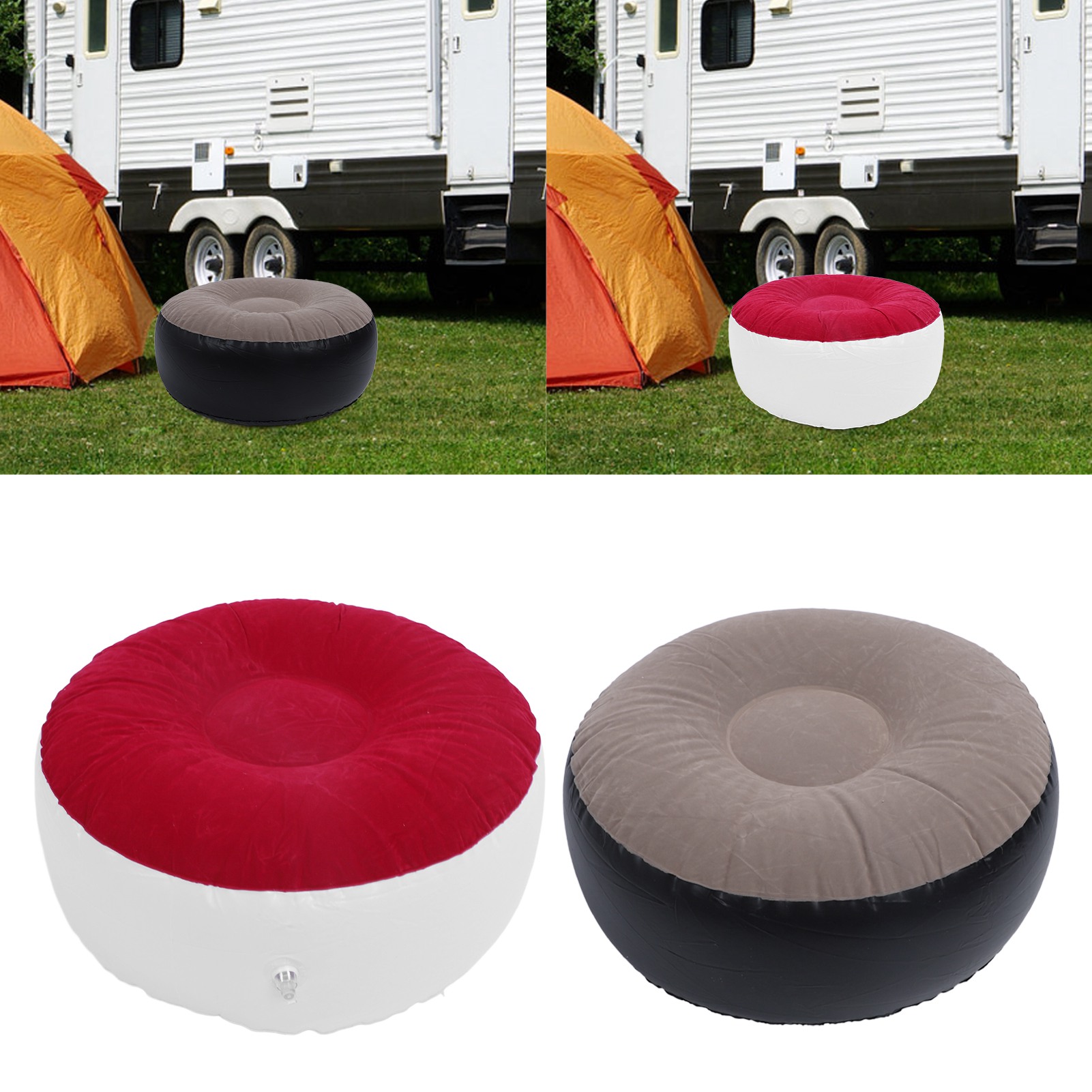 Inflatable Flocking Stool Mult - огляд і ціна Outdoor Furniture Design