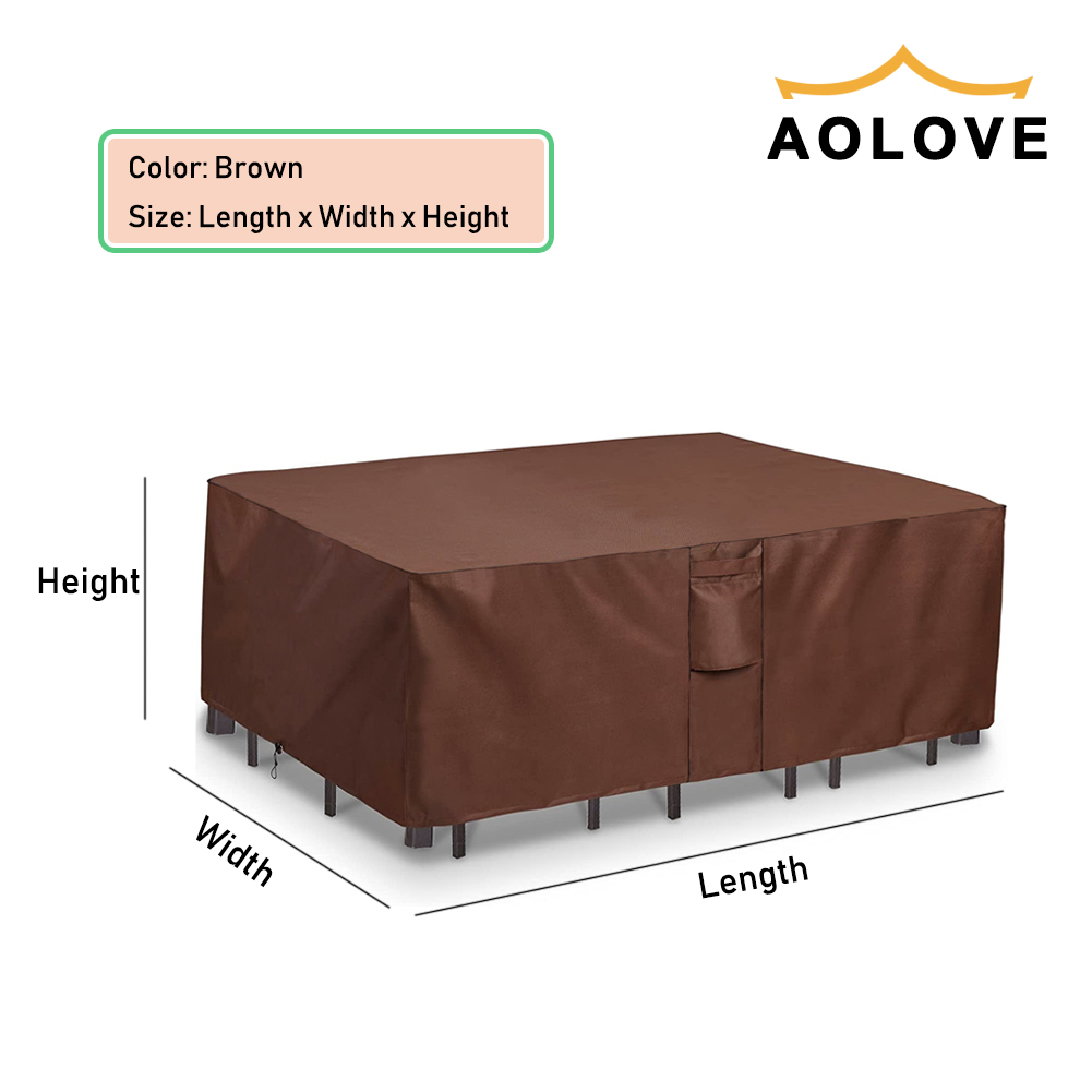 Brown 420D HEAVY DUTY Outdoor  - огляд і ціна Outdoor Furniture Table And Chairs