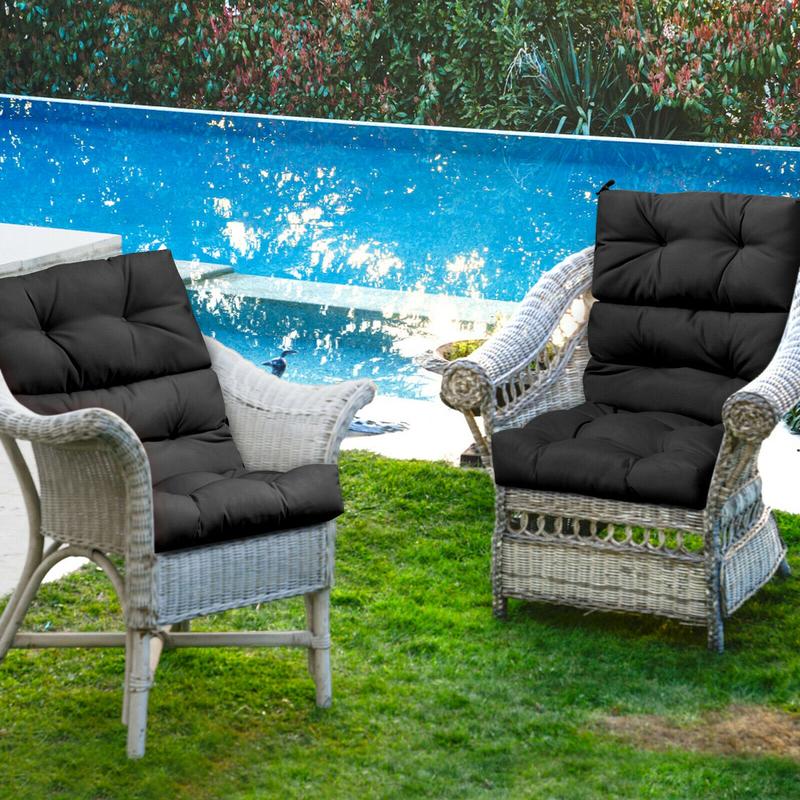 Tufted Outdoor Patio Chair Cus - огляд і ціна Outdoor Furniture Cushions 22 X 22