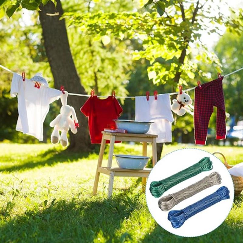 Portable Clothesline 10/20/30/ - огляд і ціна Outdoor Furniture Rope