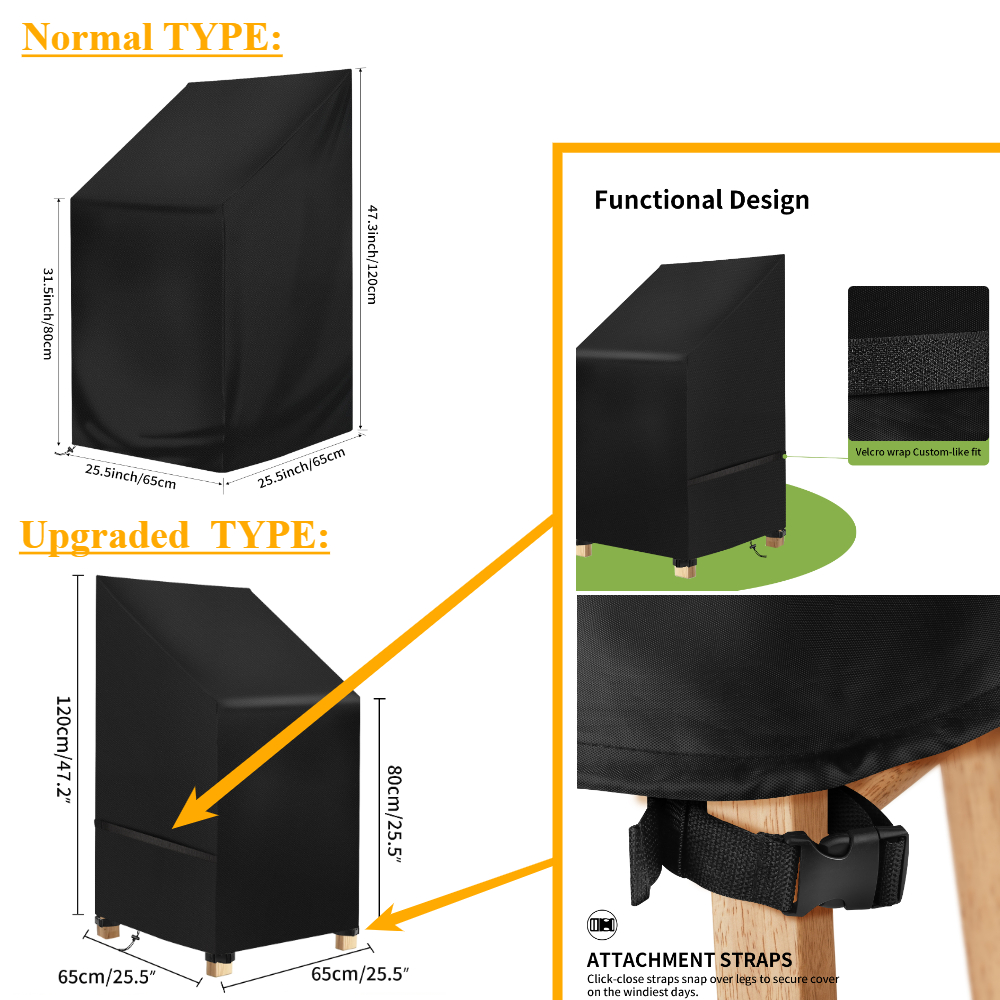 Waterproof Garden Chair Covers - огляд і ціна Outdoor Furniture Replacement Fabric