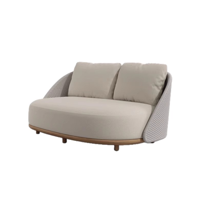 Nordic outdoor teak sofa villa - огляд і ціна Outdoor Furniture Teak