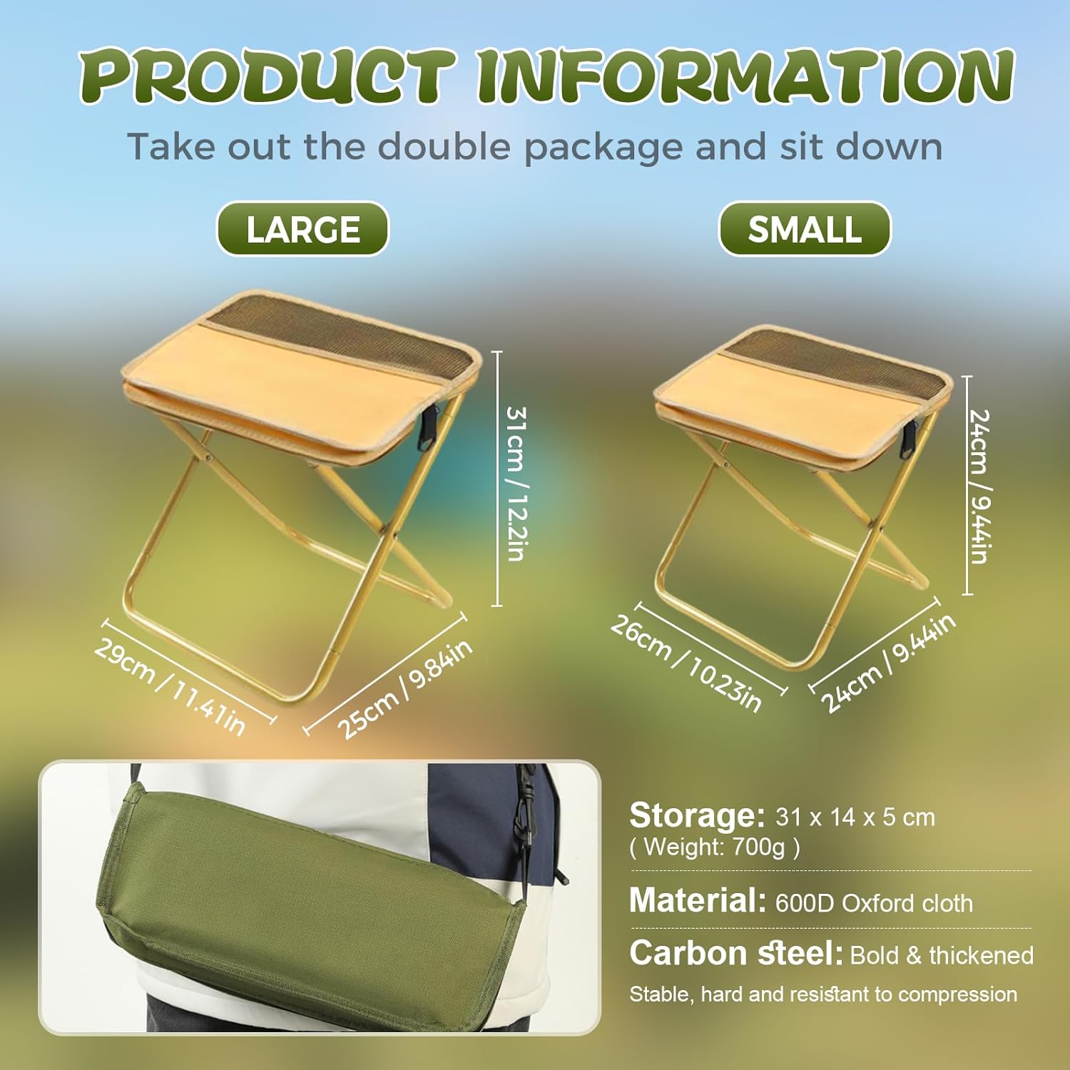 GMOX Portable Folding Camping  - огляд і ціна Outdoor Furniture Rope