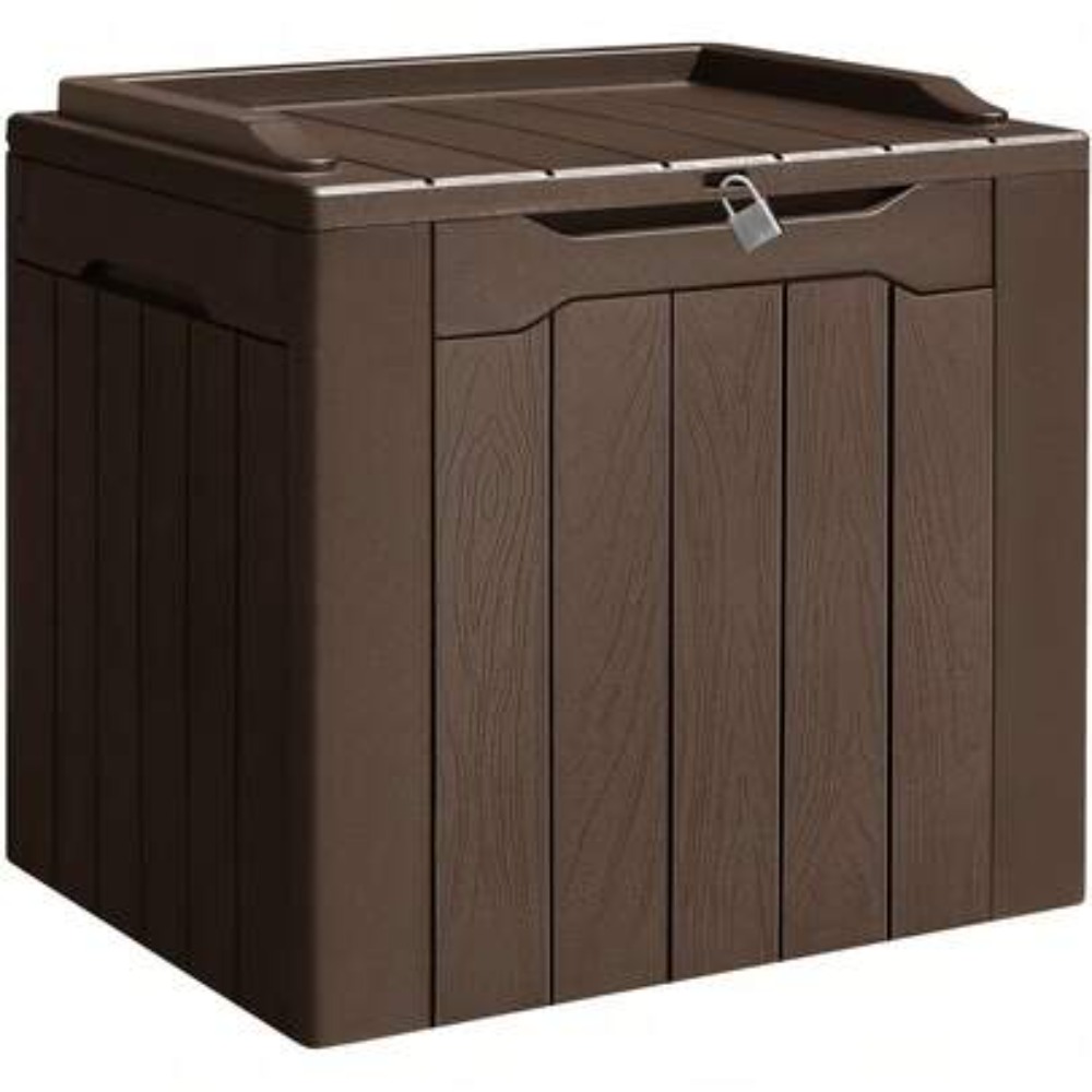 28 Gallon Resin Deck Box Water - огляд і ціна Outdoor Furniture Cushions 22 X 22