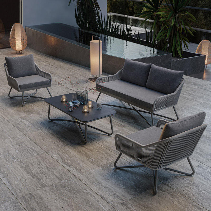 #Modular Aluminum Outdoor Sofa - огляд і ціна Outdoor Furniture Quick Dry