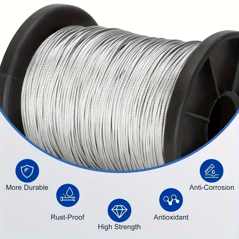 50m Heavy Duty 304 Stainless S - огляд і ціна Outdoor Furniture Rope