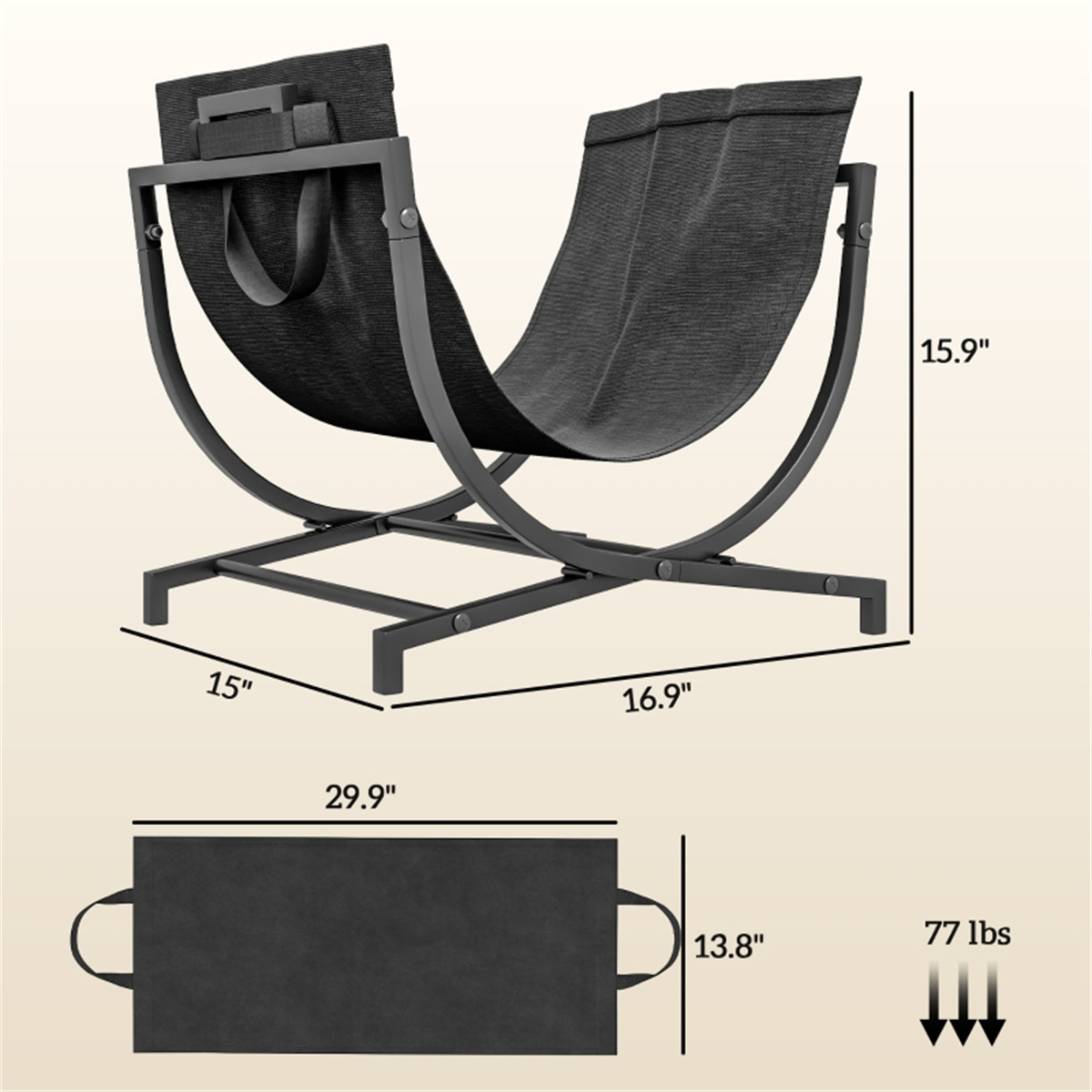 Outdoor Furniture Firewood Rac - огляд і ціна Outdoor Furniture Heavy