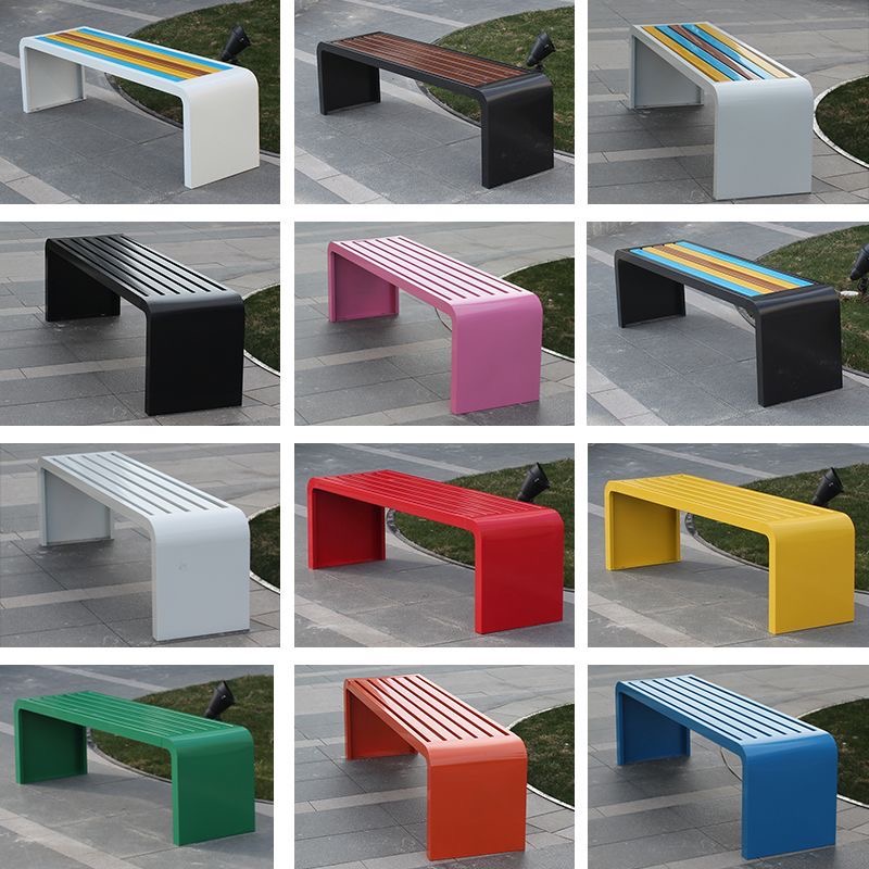1m-1.8m cold rolled steel meta - огляд і ціна Outdoor Furniture Bench