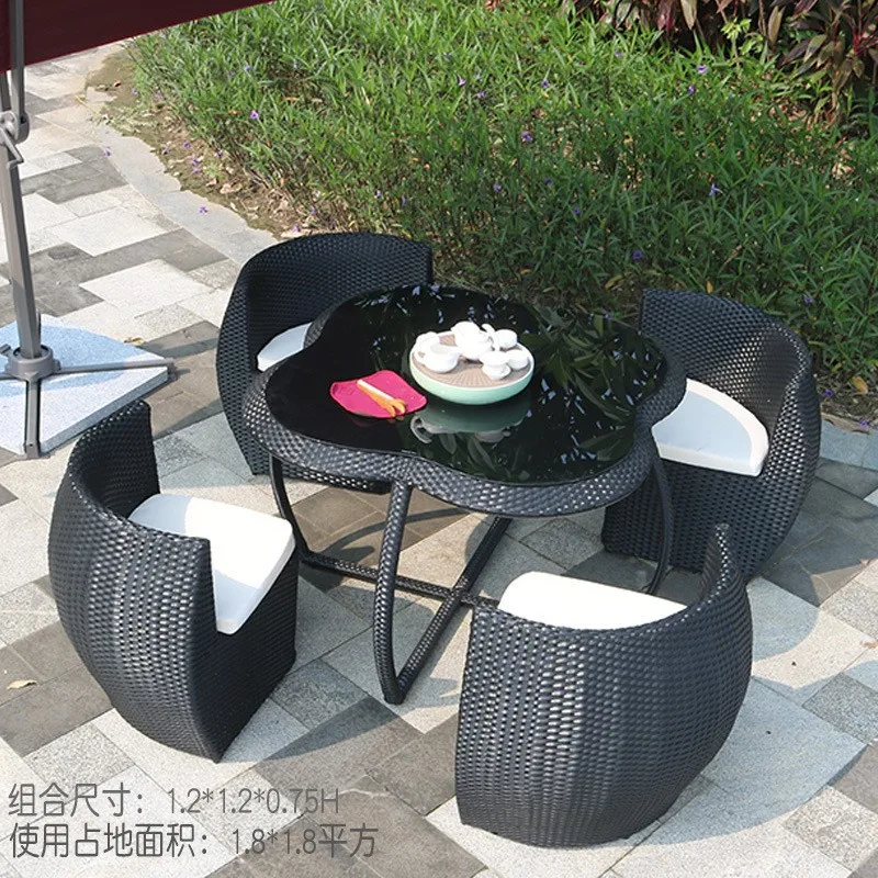 DSA outdoor rattan table and c - огляд і ціна Outdoor Furniture Store