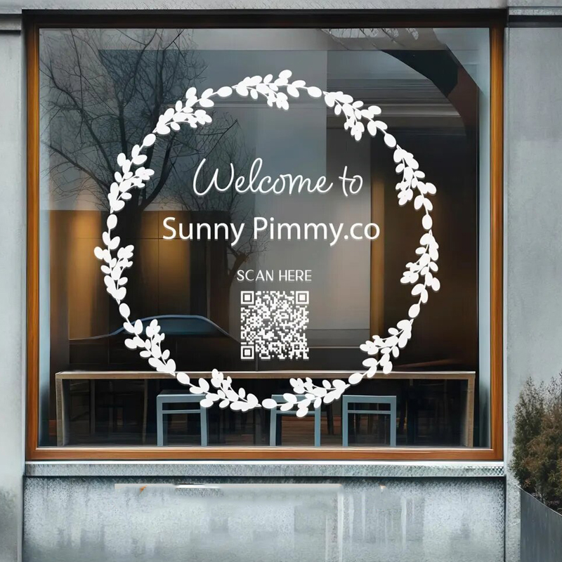 Leaf wreath decal for front st - огляд і ціна Outdoor Furniture Store