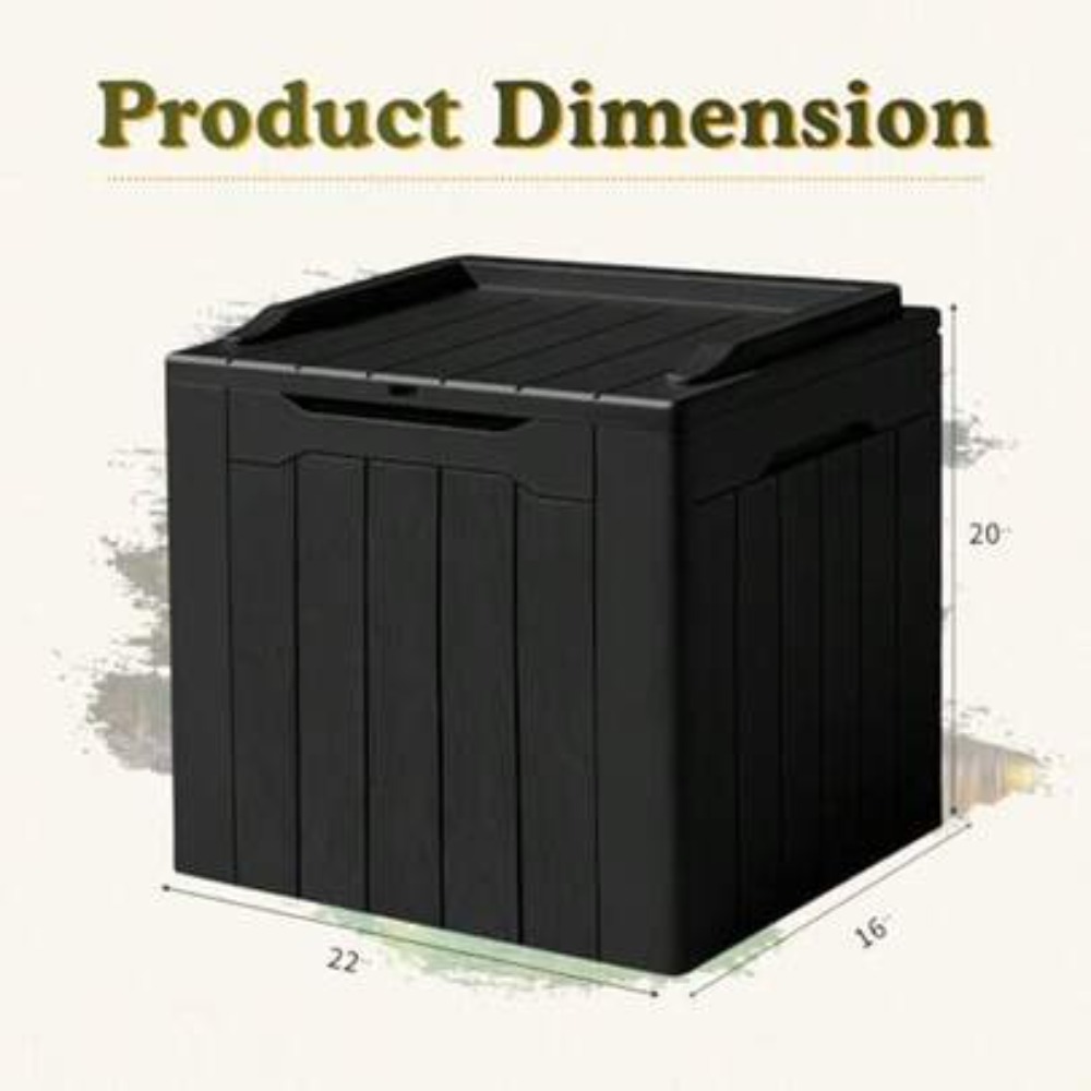 Waterproof Outdoor Storage Box - огляд і ціна Outdoor Furniture Bench