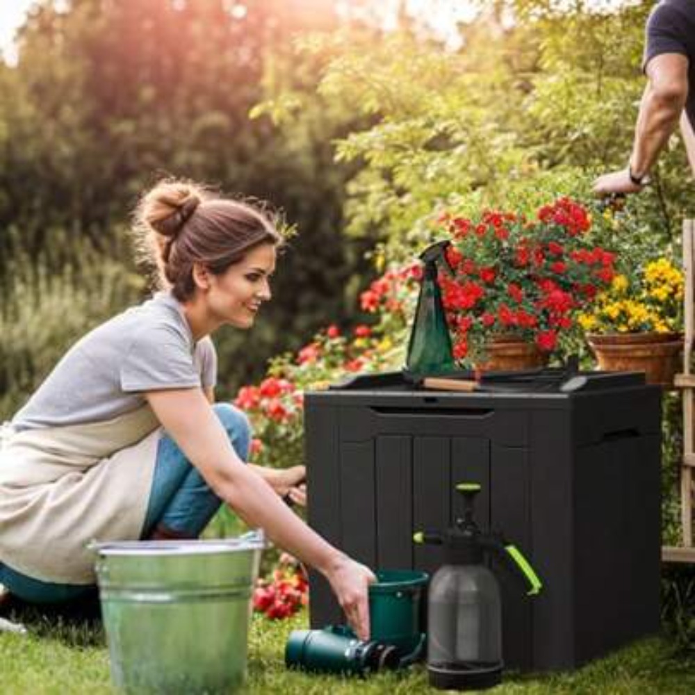 Waterproof Outdoor Storage Box - огляд і ціна Outdoor Furniture Bench