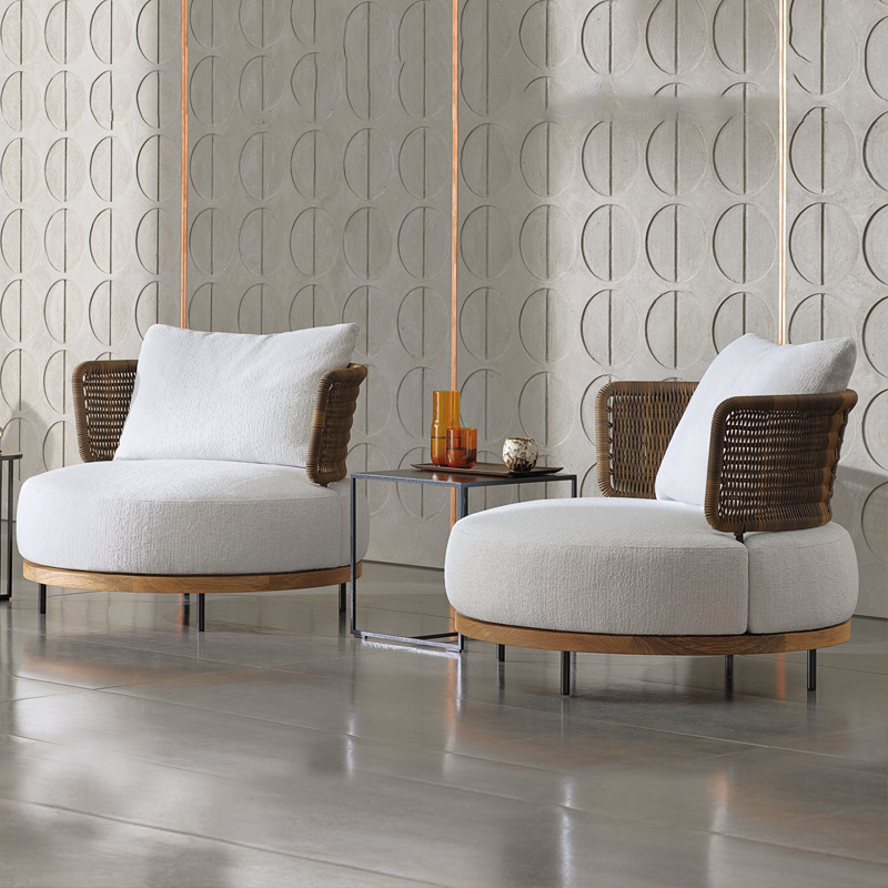 qw-Outdoor Sofa Patio Villa Te - огляд і ціна Outdoor Furniture Teak