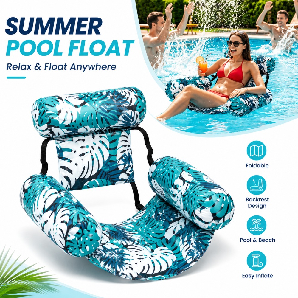 Heavy Duty Blow Up Pool Chair  - огляд і ціна Outdoor Furniture Heavy