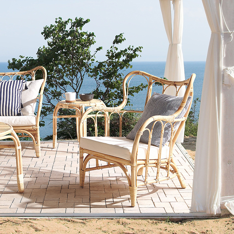 Natural rattan sofa outdoor do - огляд і ціна Outdoor Furniture Indonesia