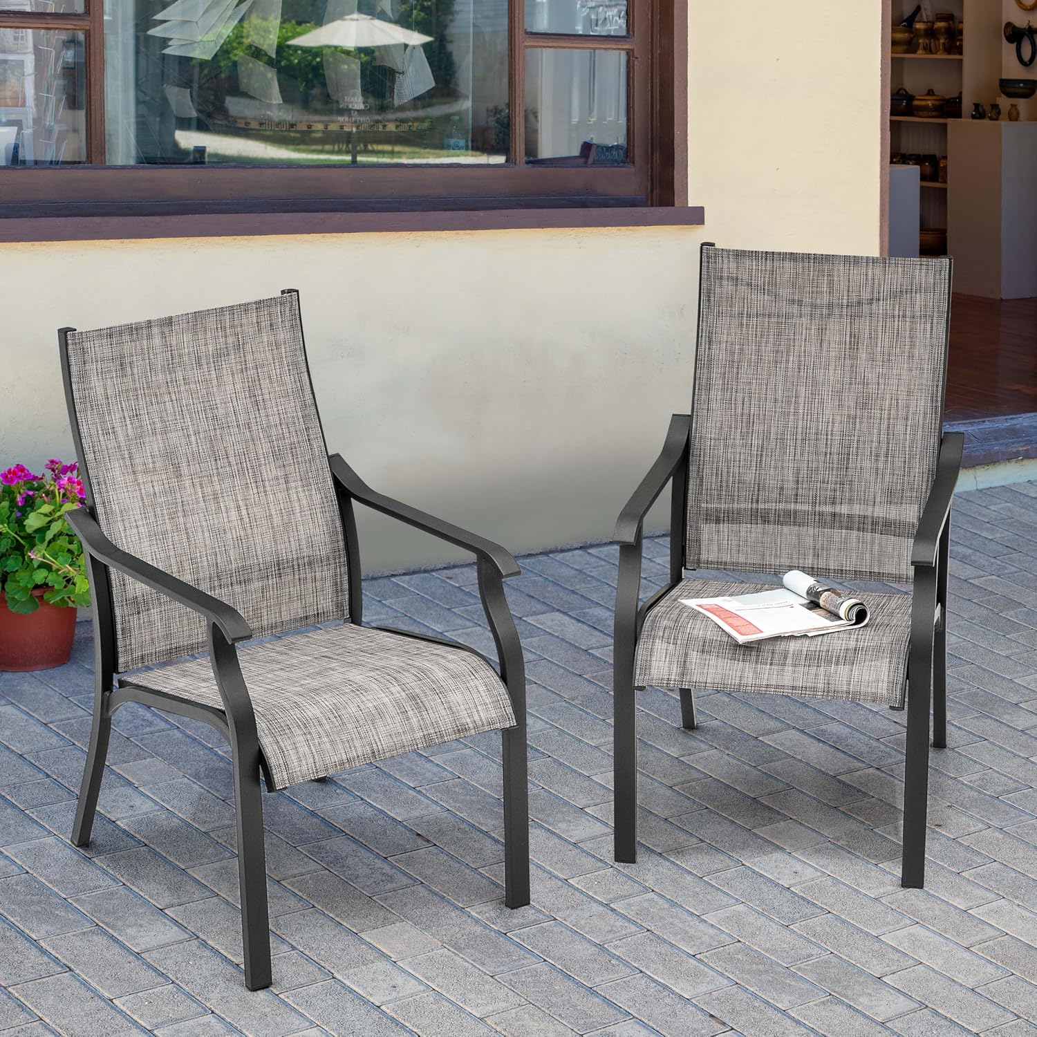 Outdoor Dining Chair 2pcs, Tex - огляд і ціна Outdoor Furniture Quick Dry
