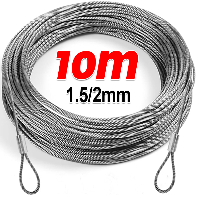 10/2M Stainless Steel Wire Rop - огляд і ціна Outdoor Furniture Rope