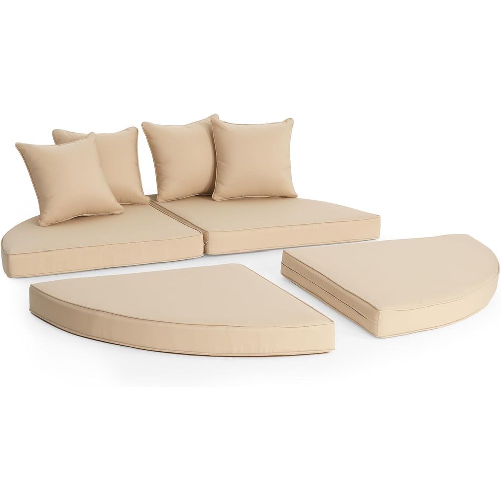 66 Inch Outdoor Patio Bed Roun - огляд і ціна Outdoor Furniture Replacement Fabric