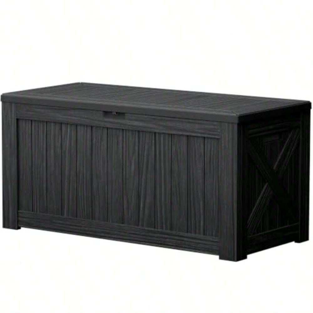 120 Gallon Deck Box Outdoor St - огляд і ціна Outdoor Furniture Bench