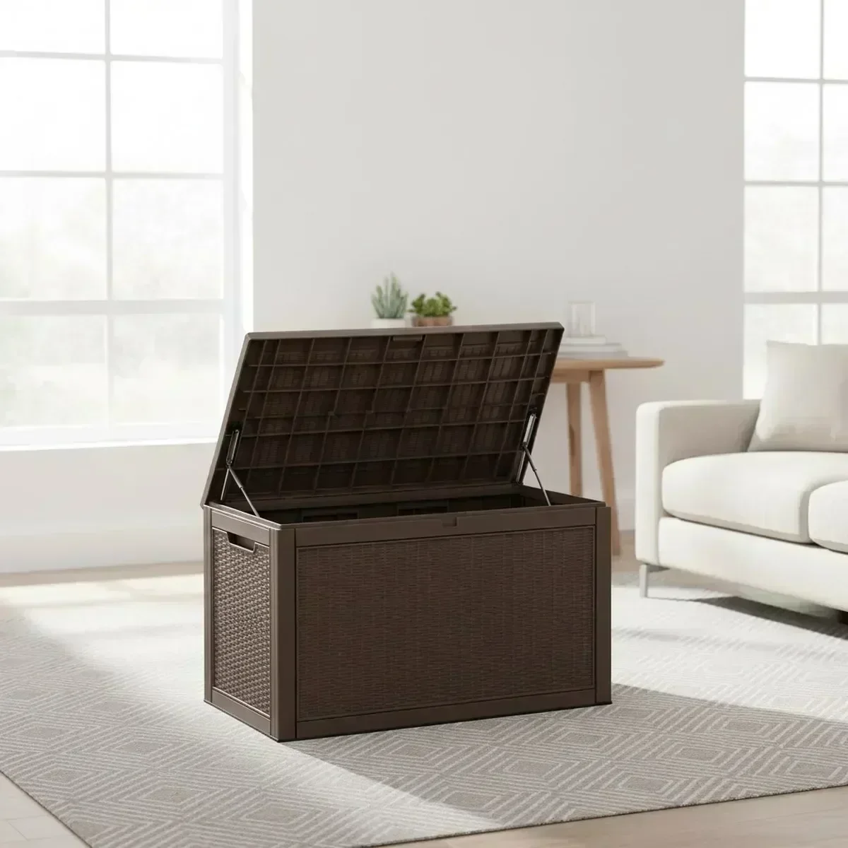 Large Outdoor Storage Bench Wa - огляд і ціна Outdoor Furniture Bench