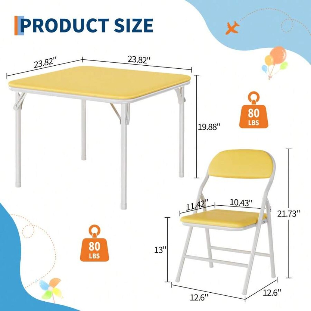 Foldable Square Table and Chai - огляд і ціна Outdoor Furniture Table And Chairs