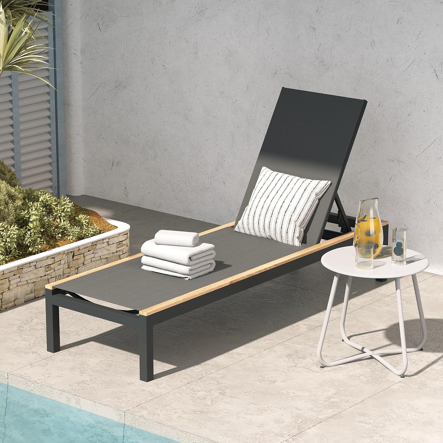 Extra-Long Mesh Sling Lounge C - огляд і ціна Outdoor Furniture Quick Dry