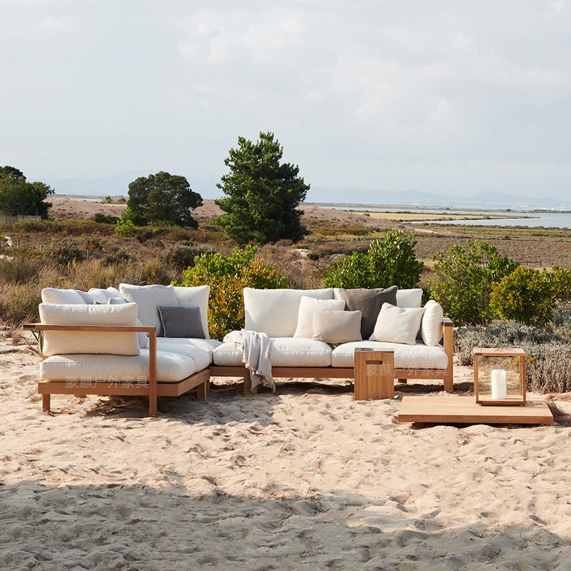 Outdoor Sofa Teak Set Courtyar - огляд і ціна Outdoor Furniture Teak