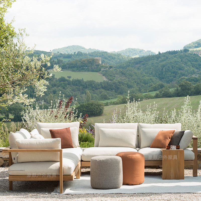 Outdoor Sofa Teak Set Courtyar - огляд і ціна Outdoor Furniture Teak