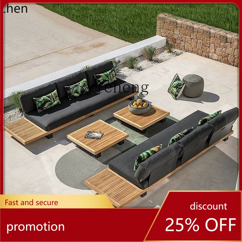 HYS outdoor teak sofa courtyar - огляд і ціна Outdoor Furniture Teak