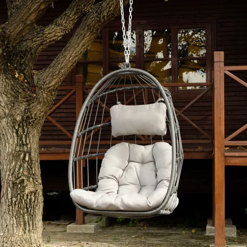 Outdoor Wicker Rattan Swing Ch - огляд і ціна Outdoor Furniture Without Cushions